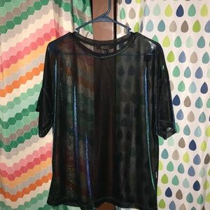 Forever 21 Tops - Forever 21 mesh t shirt Forever 21 Tops - Forever 21 mesh t shirt